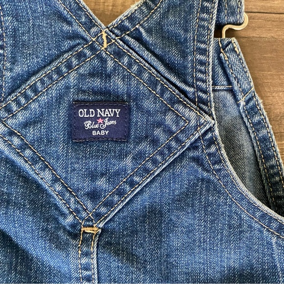 Old Navy Blue Denim Overalls - Picture 7 of 10